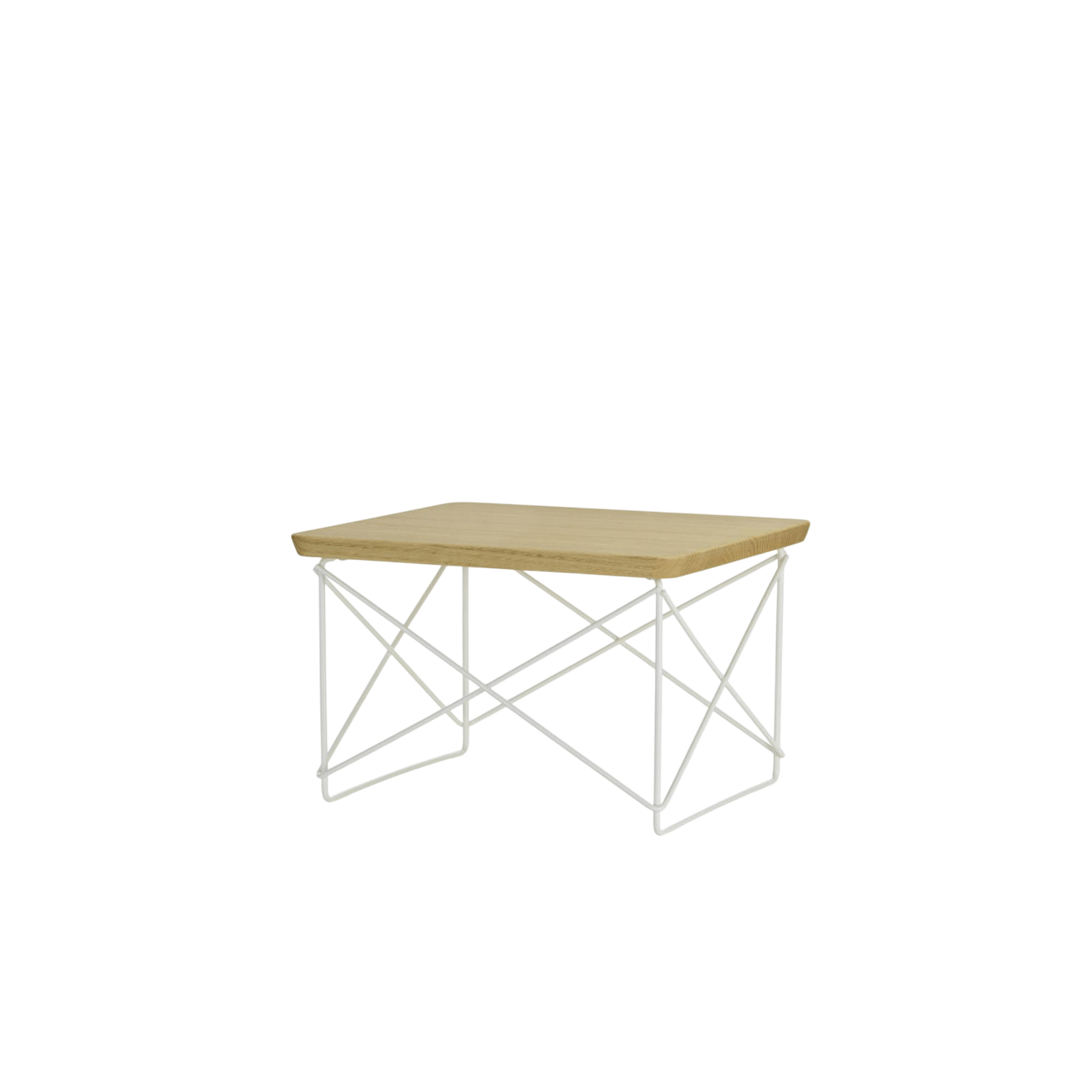 Vitra Occasional Table LTR Sengebord/Sidebord Natural Kastanje/Hvid