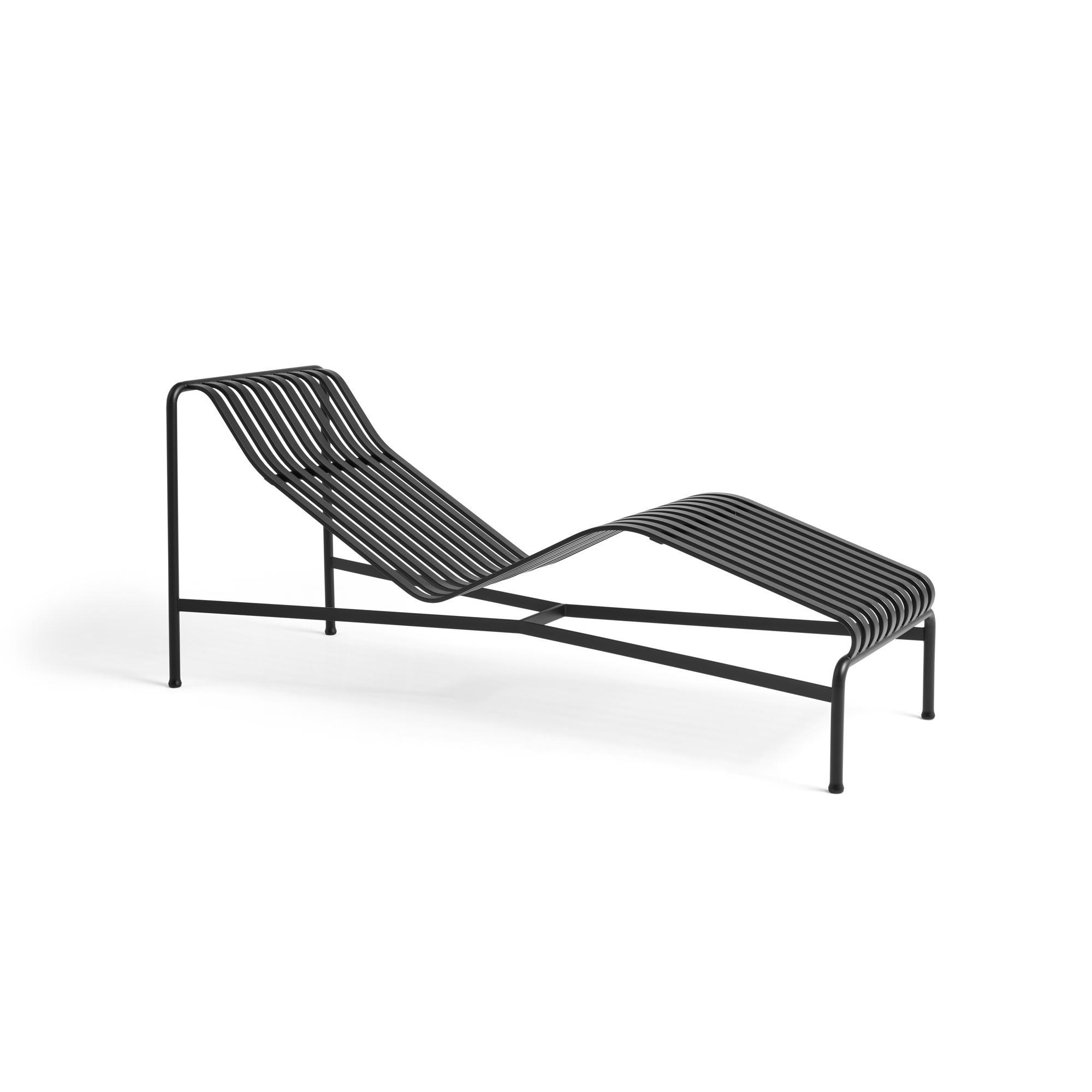 HAY Palisade Chaise Longue Antrasiitti