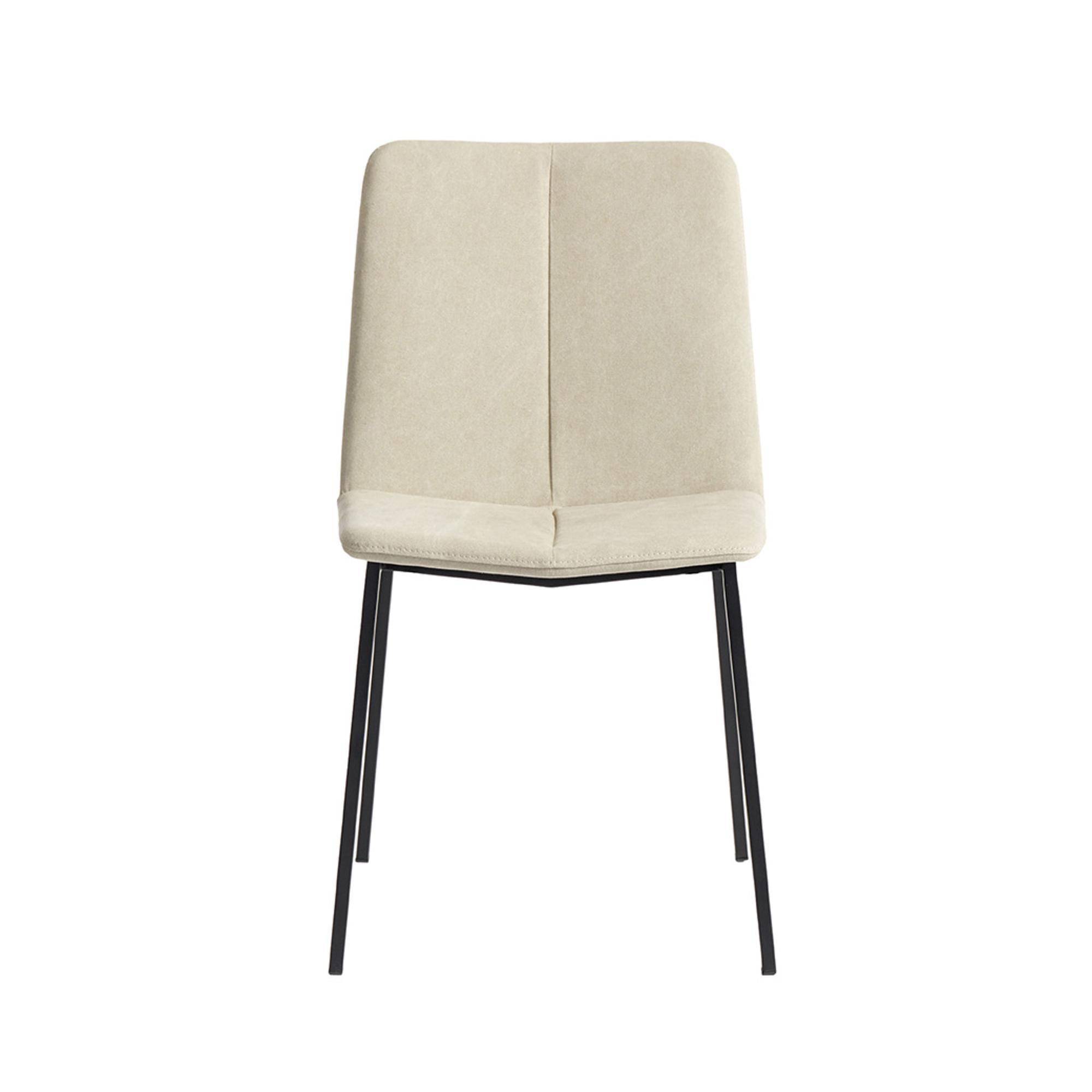 Muubs Chamfer Dining Chair Desert/ Black