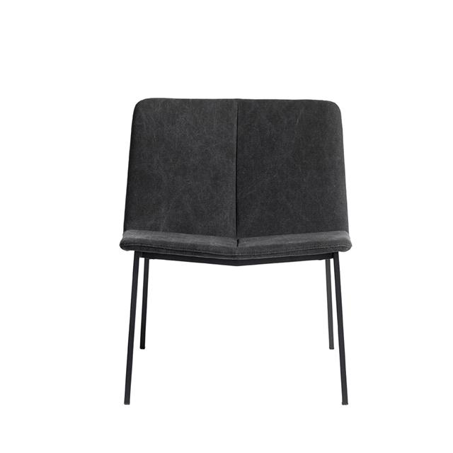 #3 - Muubs Chamfer Loungestol Anthracite Antracit/Sort