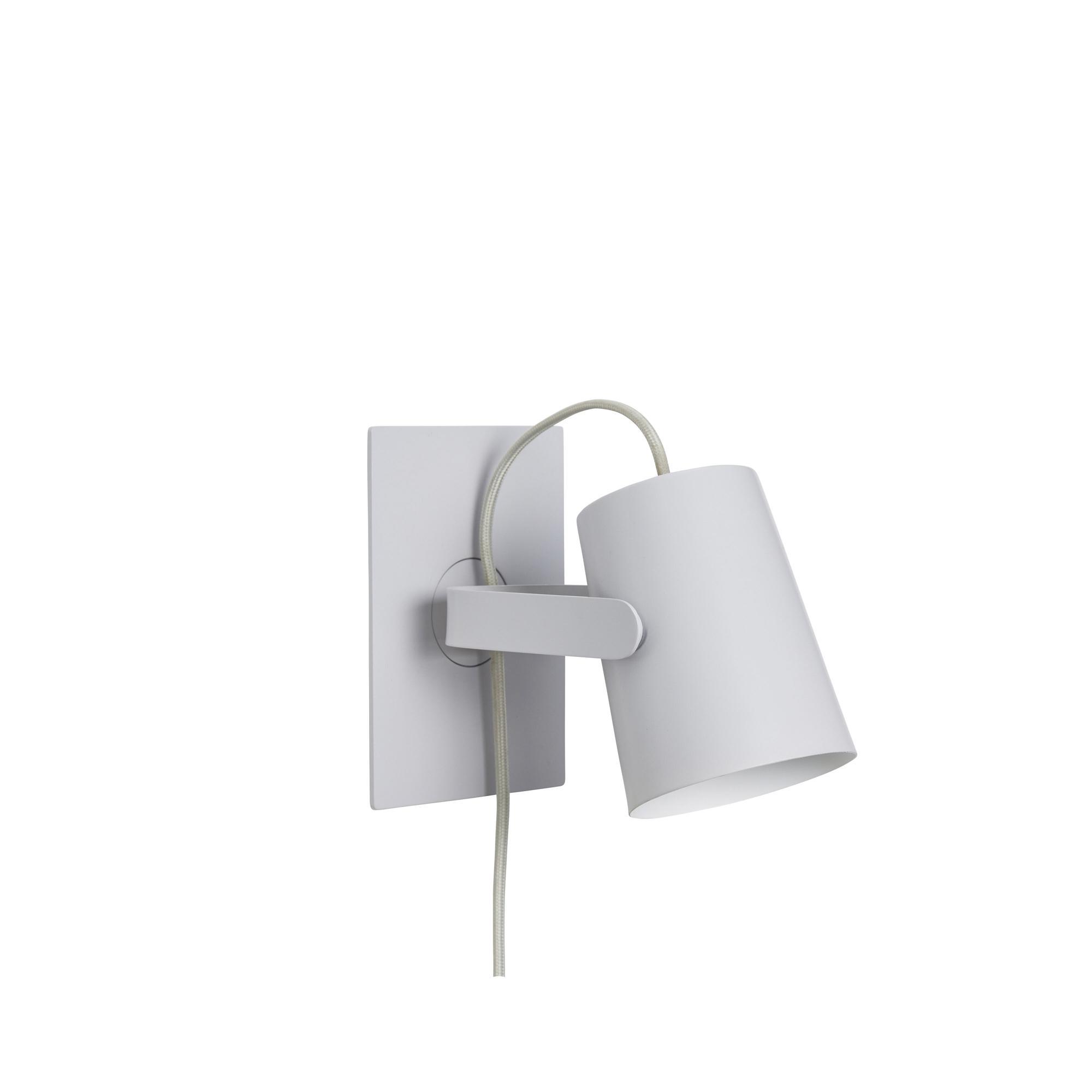 Hübsch Ardent Wall Lamp Light Gray