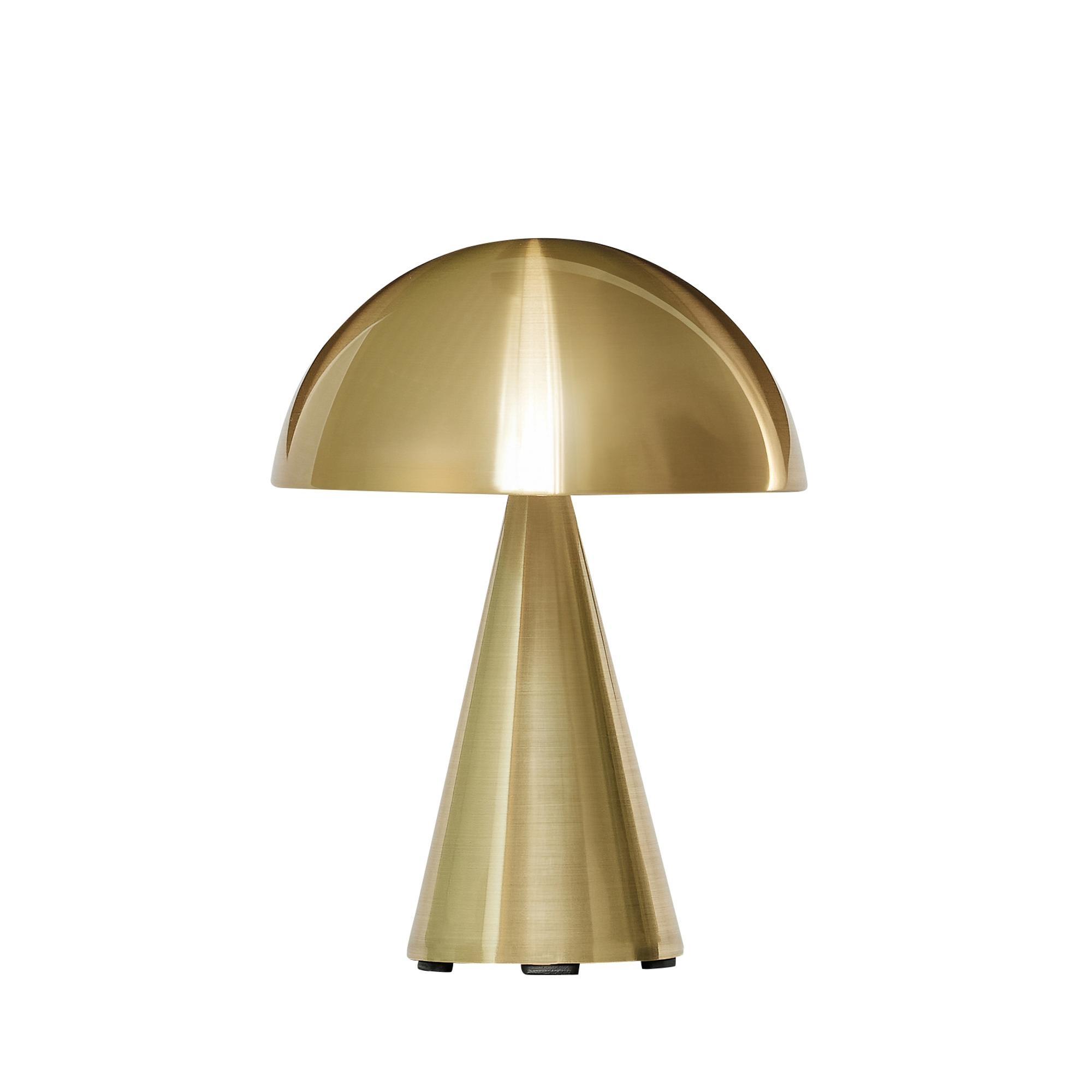 Hübsch Mush Portable Lamp Brass