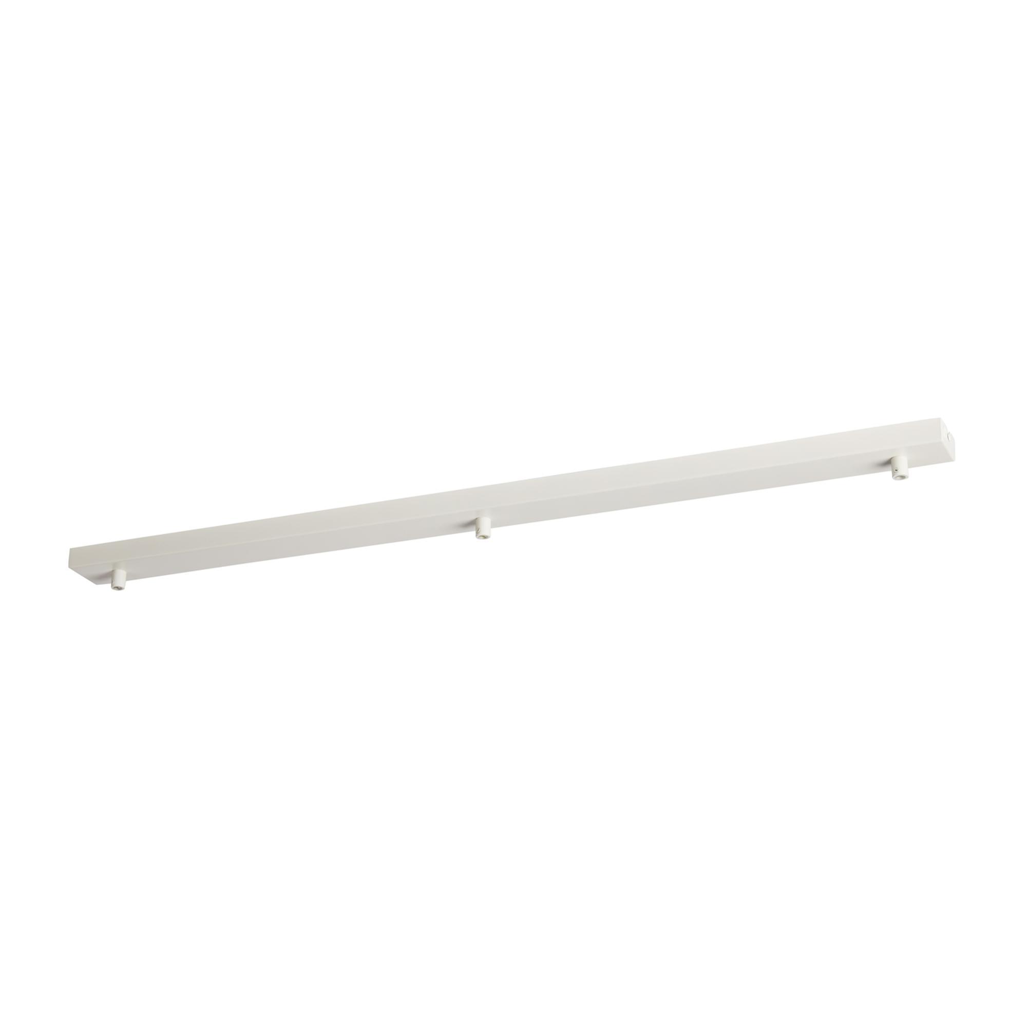 Woud Canopy CE Binario Per Lampadario 3 Pz. Bianco