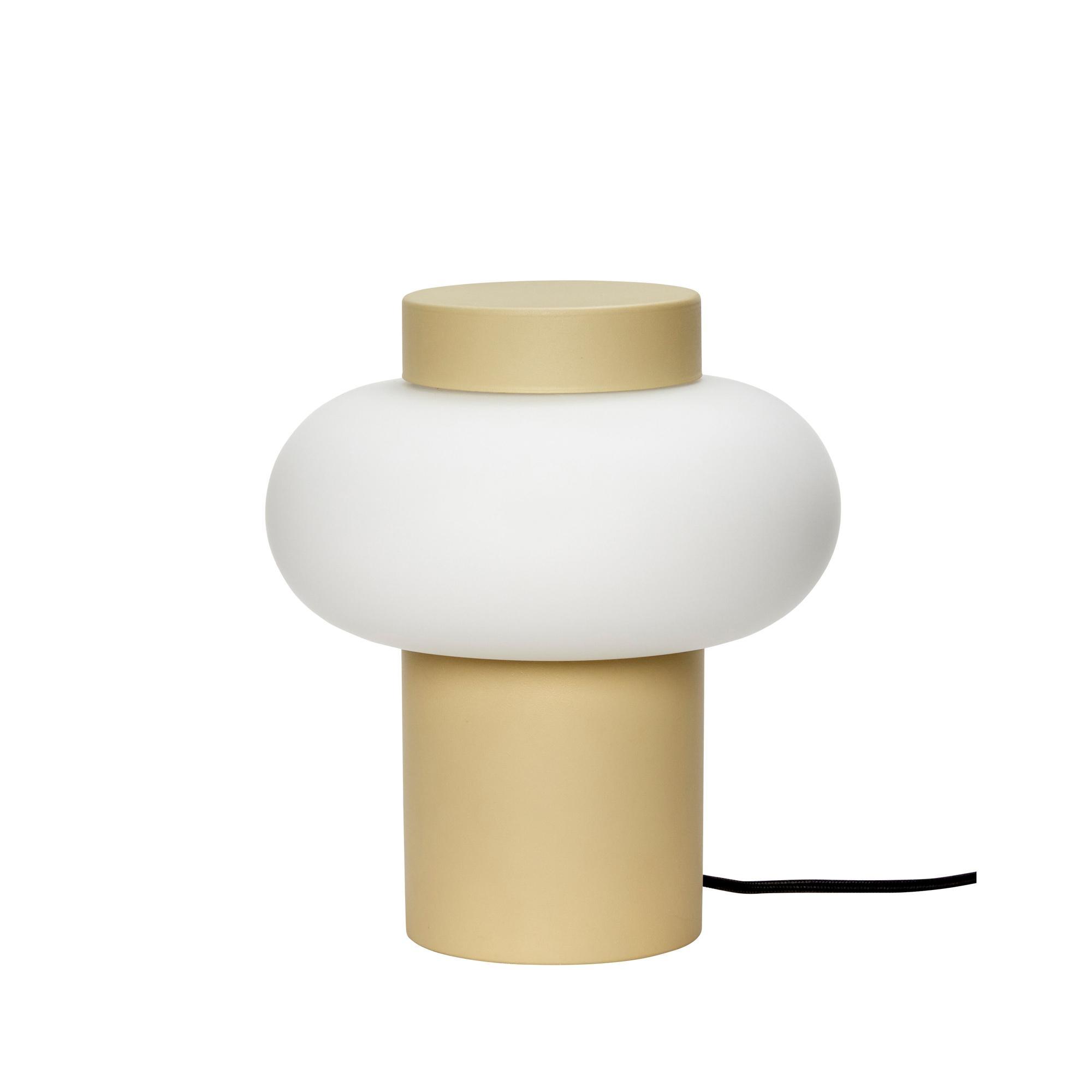 Hübsch Camp Table Lamp Beige