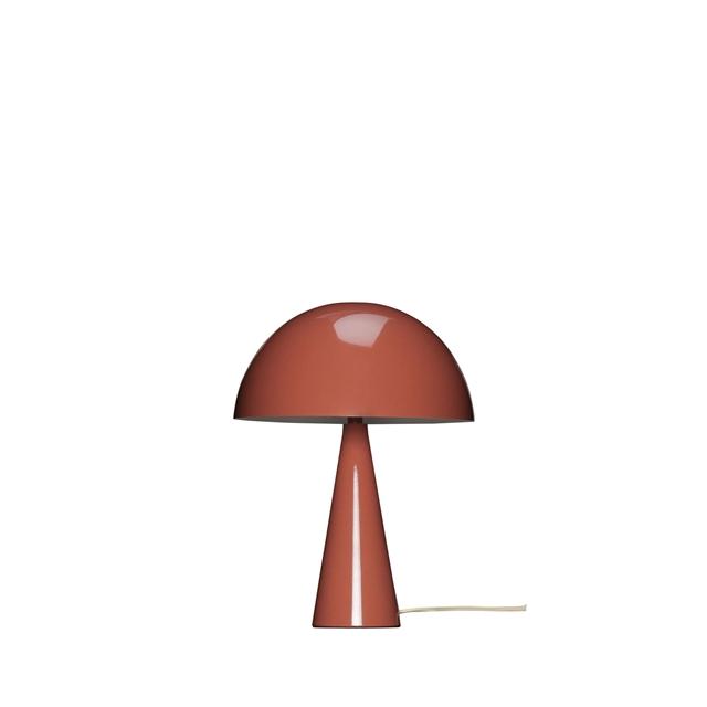 Hübsch Mush Bordlampe Mini Rødbrun/Sand