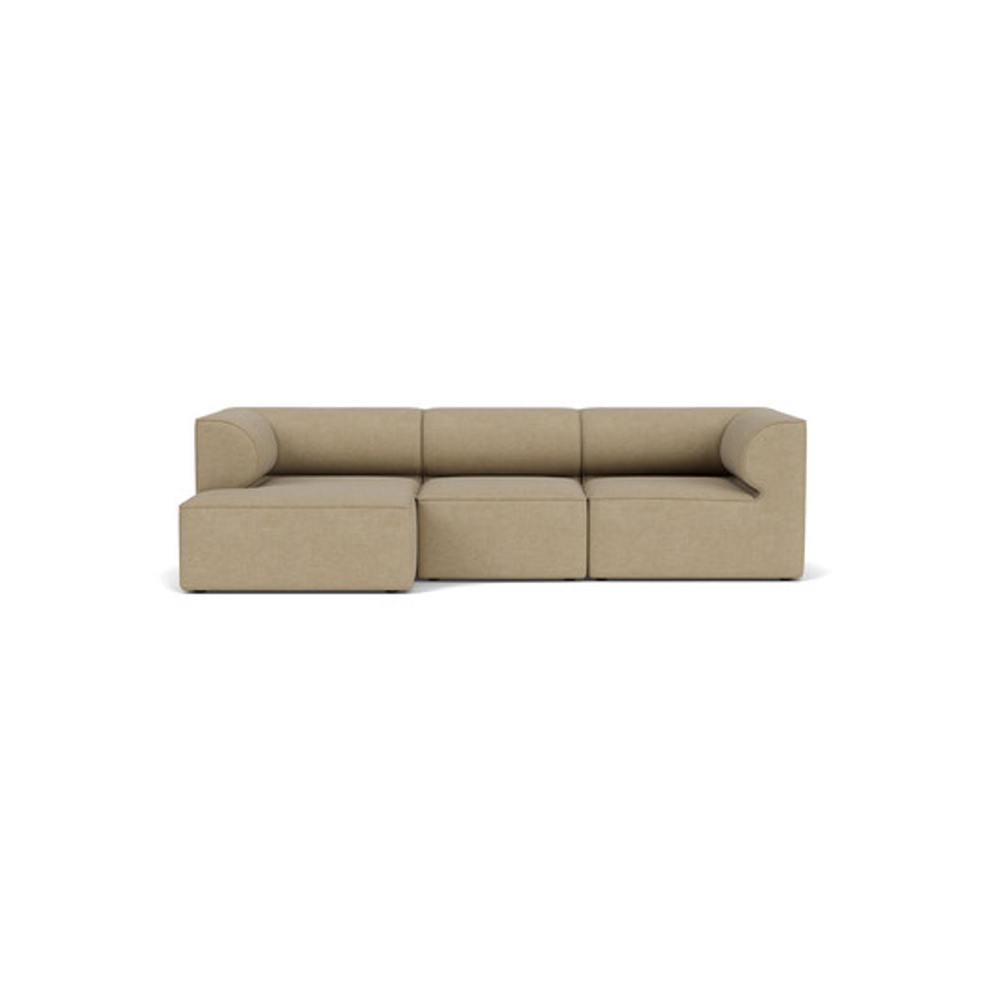 Audo Eave 96 3-Sitzer-Sofa Konfiguration 12 Beige