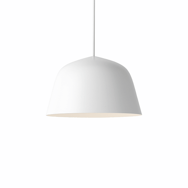 Muuto Ambit Lampadario Bianco Ø25