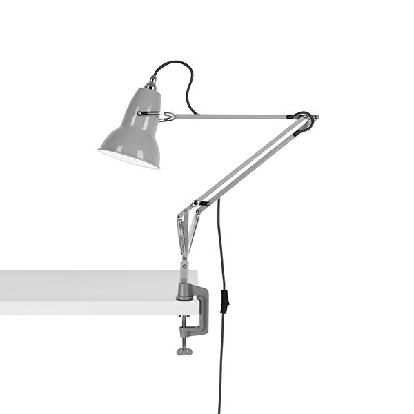 Billede af Anglepoise Original 1227 Lampe med Klemme Dove Grey