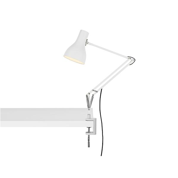 Anglepoise Type 75 Lamp w/clamp Alpine White