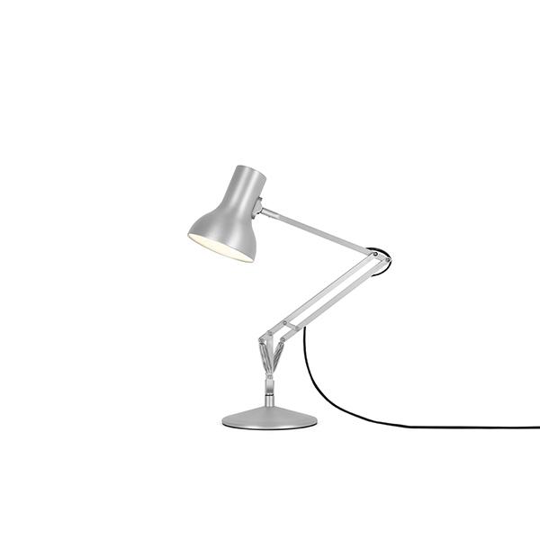 Anglepoise Type 75 Mini Metallic Table Lamp Silver Lustre