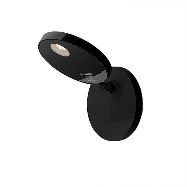 Artemide DEMETRA FARETTO Wall Lamp 2700K With On/Off Black