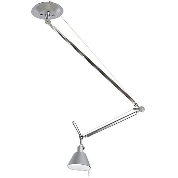 Artemide Tolomeo Decentrata Suspension Satin 24 cm