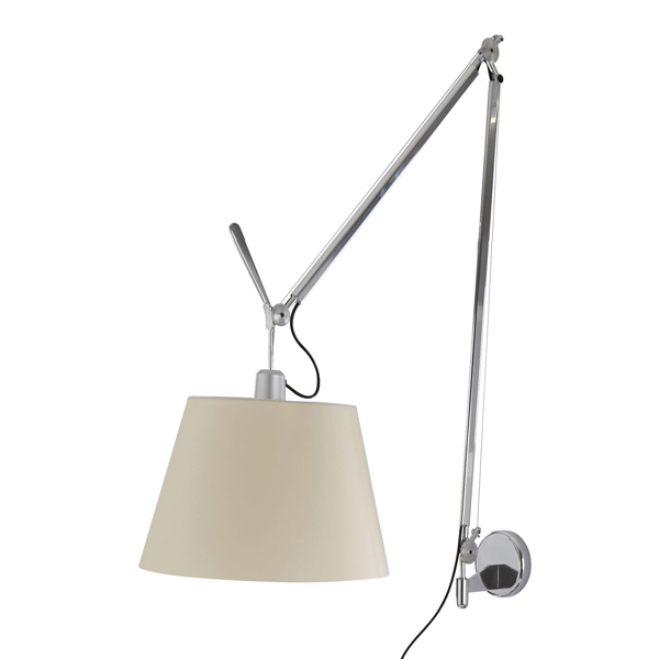 Artemide Tolomeo Mega Wandlamp Perkament 36cm