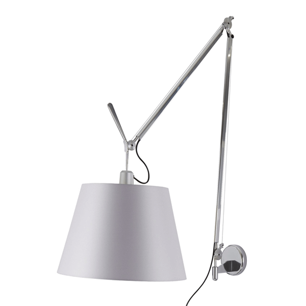 Artemide Tolomeo Mega Wandlamp Satijn 42cm m. dimmer