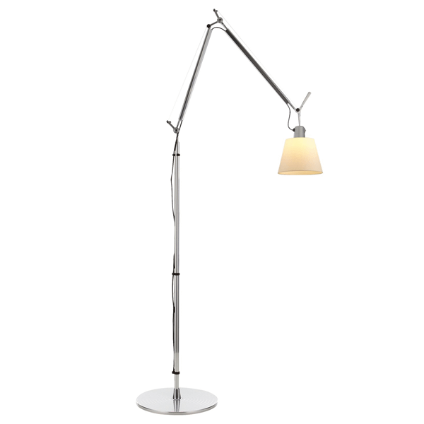 Artemide Tolomeo Basculante Vloerlamp Perkament