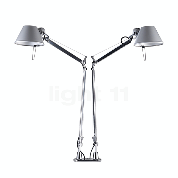 Artemide Tolomeo Doppelhalterung für Schreibtisch