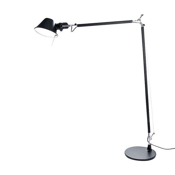 Artemide Tolomeo Lettura Floor Lamp Black