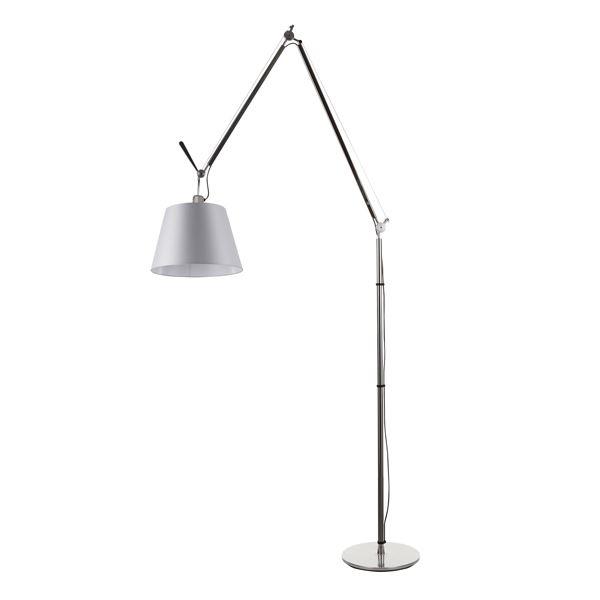 Artemide Tolomeo Mega Vloerlamp Satijn 32 cm Lampenkap