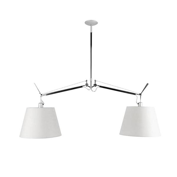 Artemide Tolomeo Basculante Riipus Satiini Ø24