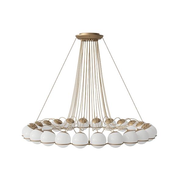 Astep Model 2109/24/14 Ceiling Light Champagne