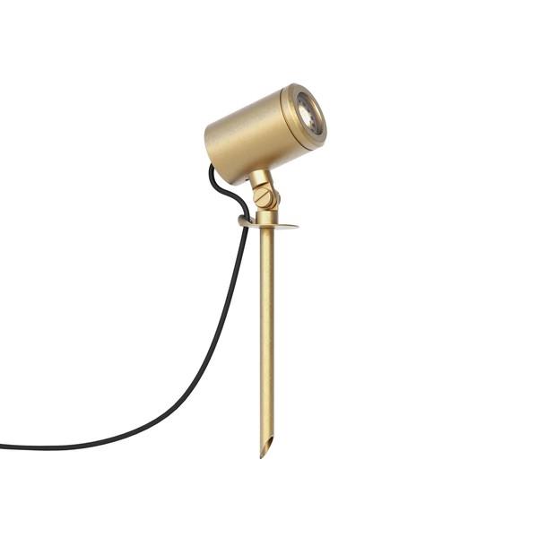 Astro Jura Spike Spot Outdoor Lamp Coastal Brass