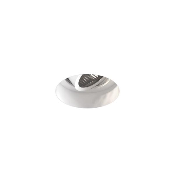 Astro Trimless Slimline Round Adjustable Fire-Rated Spot Matt White