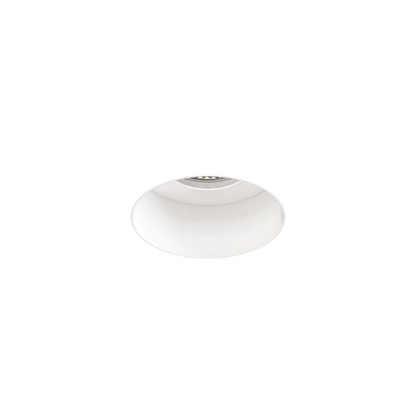 Astro Trimless Slimline Round Fixed Fire-Rated IP65 Spot Matt White