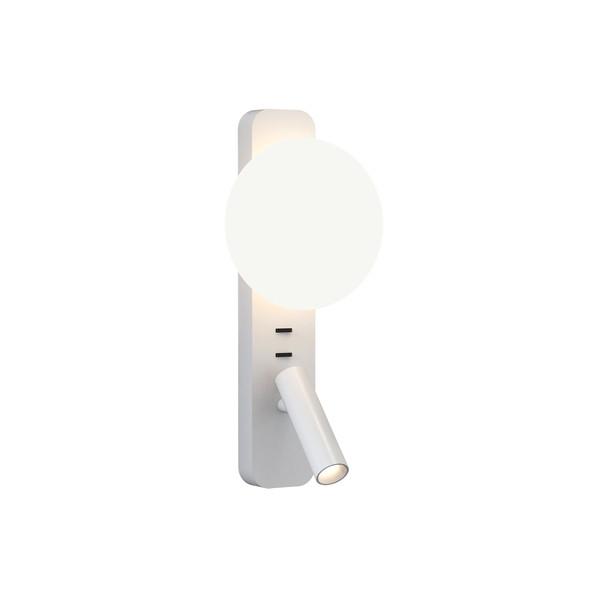 Applique Astro Zeppo Reader Bianco Opaco