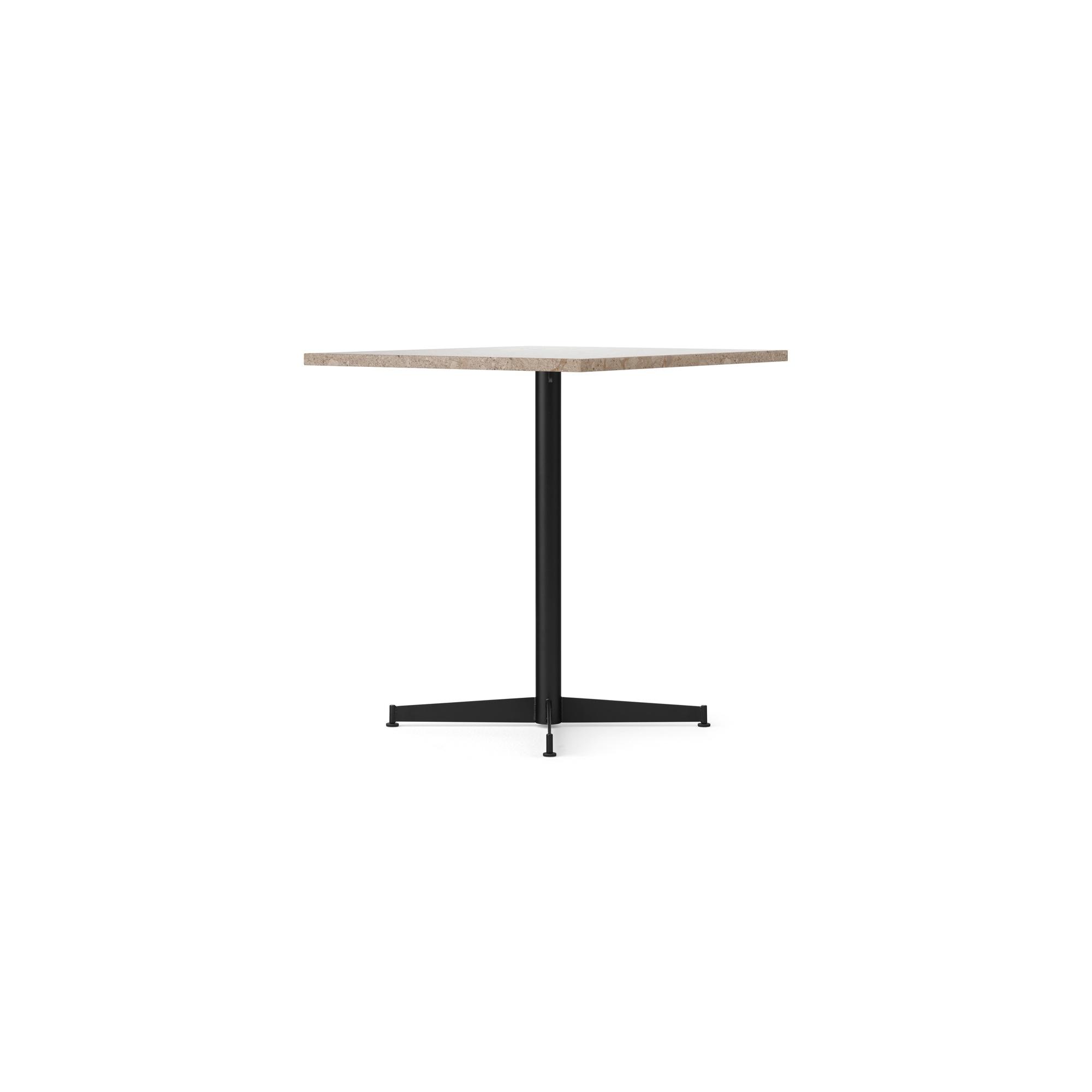 Audo Nook Esstisch 70x60 Schwarz/ Kunis Breccia