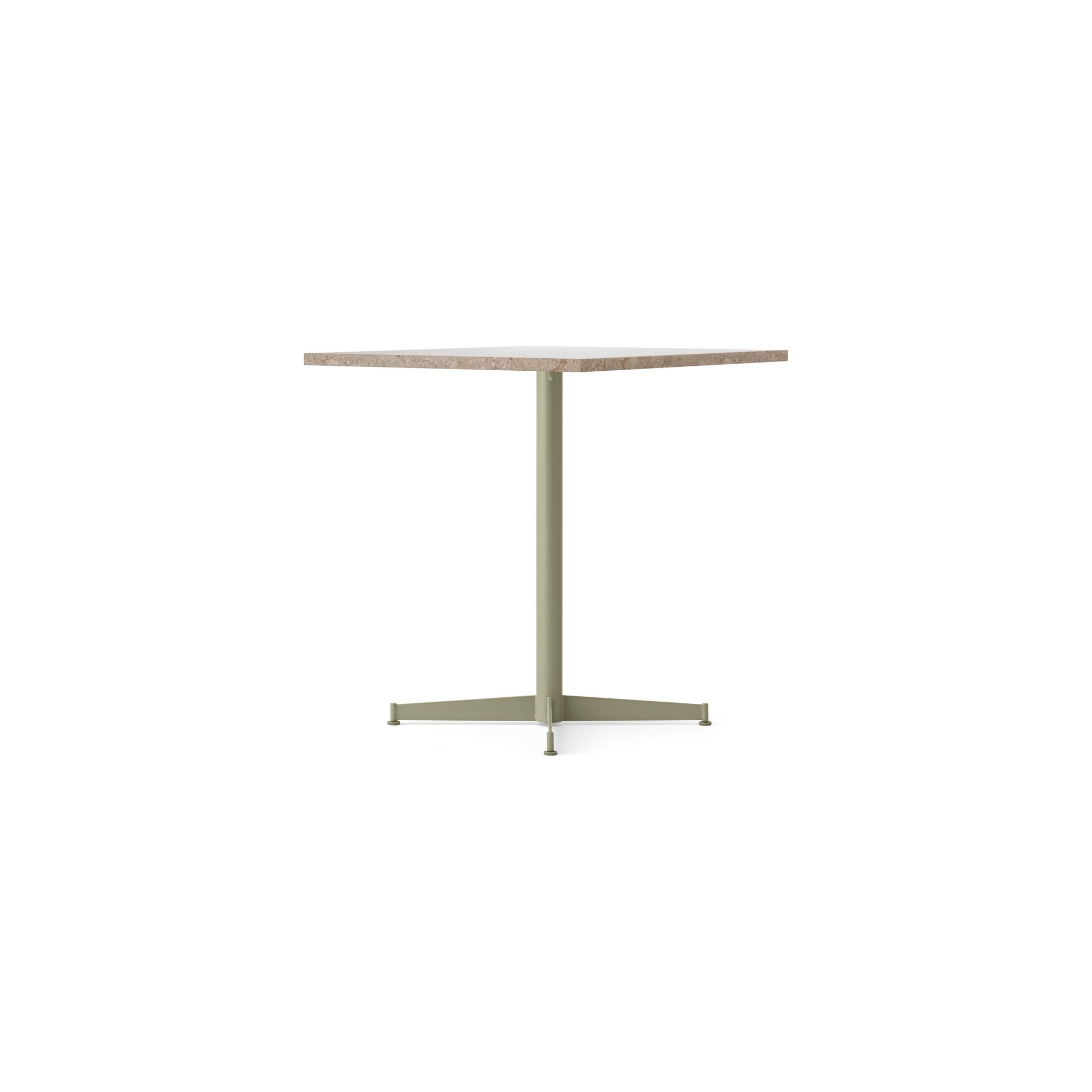 Audo Nook eettafel 70x60 olijf/Kunis Breccia