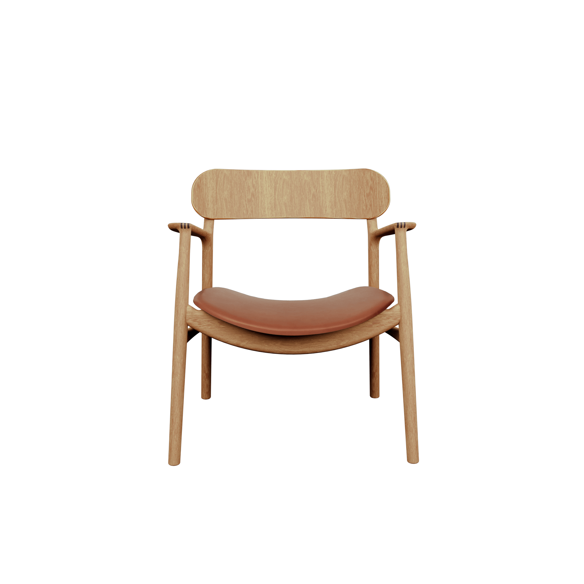 Bent Hansen Asger Fauteuil Licht Geoliede Eiken/Zenso 3 223