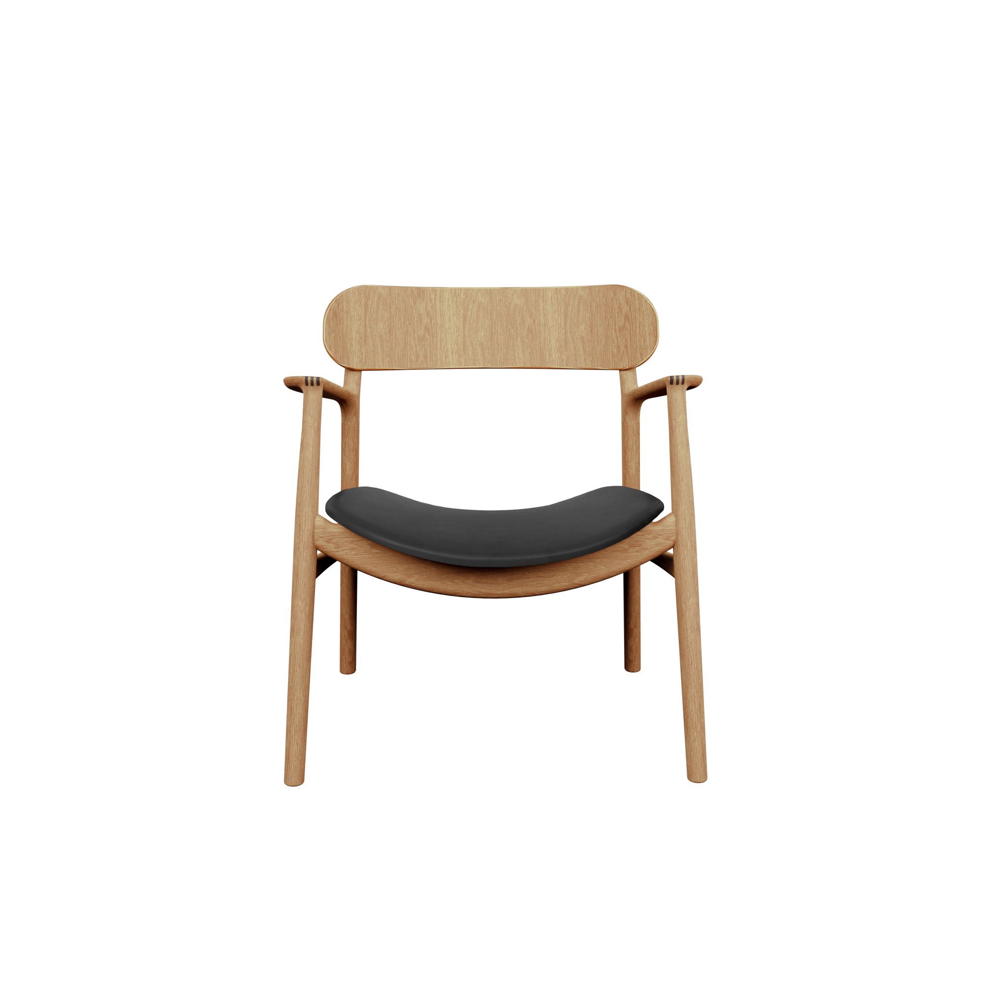 Bent Hansen Asger Fauteuil Licht Geoliede Eiken/Zenso 3 207