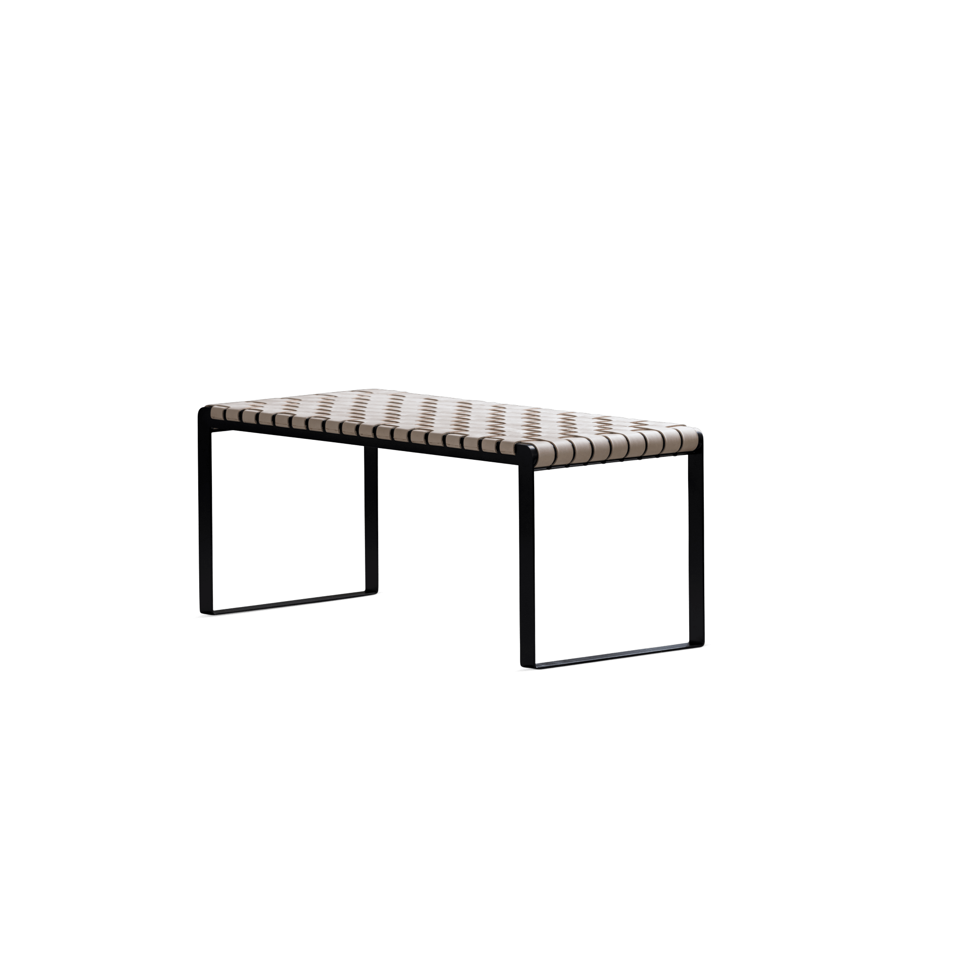 Bent Hansen Plaited Bench Black Nylon
