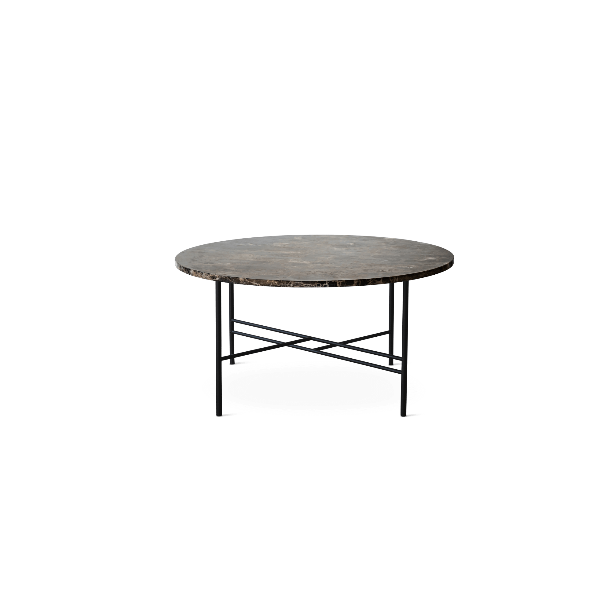 Bent Hansen Metro 80/45 salontafel Emperador marmer/donkerbruin
