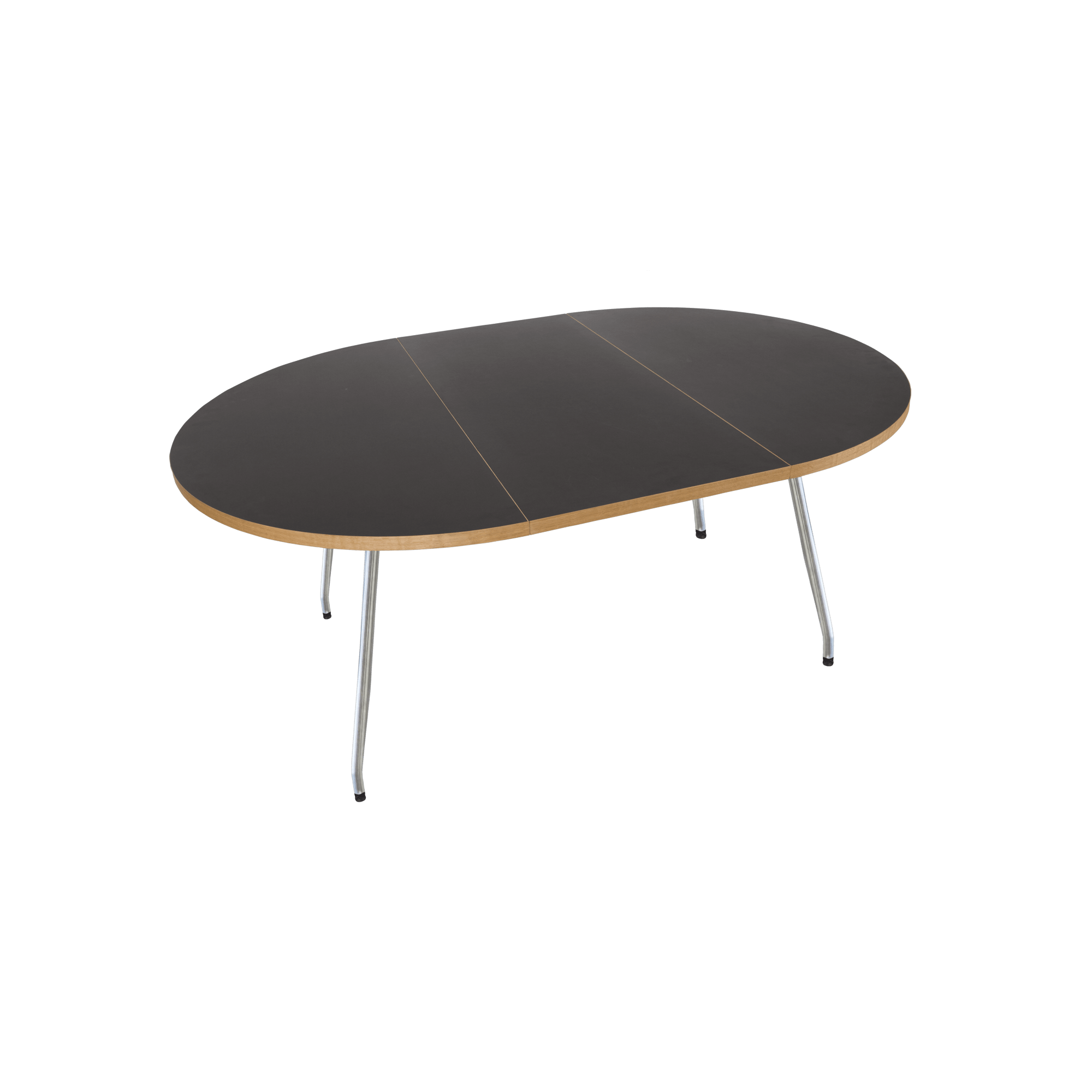 Bent Hansen Primum Eettafel Zwart Linoleum/ Metaal