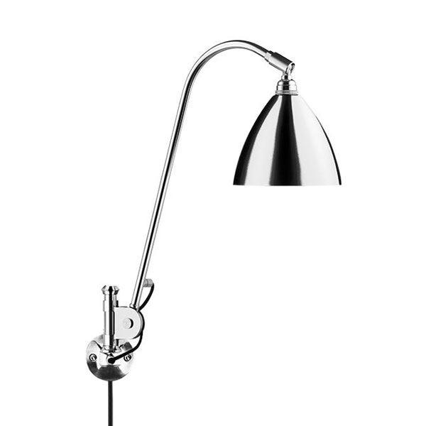 Gubi Bestlite BL6 Wandlamp Met Stekker Chroom