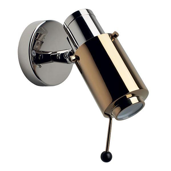 Biny 243 Wall lamp Nickel & Gold