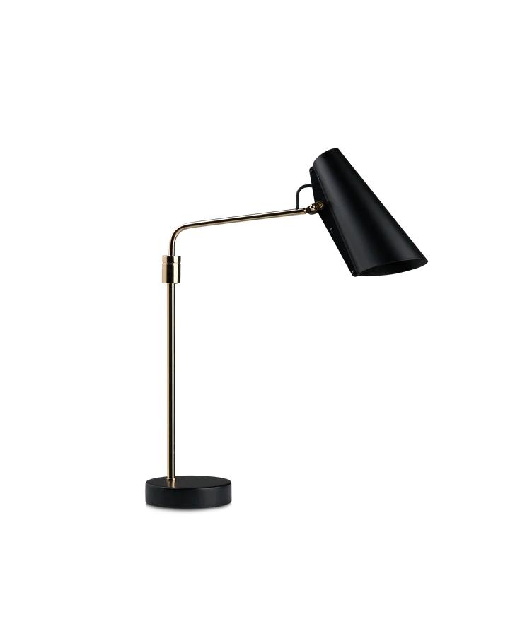 Lampada da Tavolo Oscillante Northern Birdy Nero/ Ottone