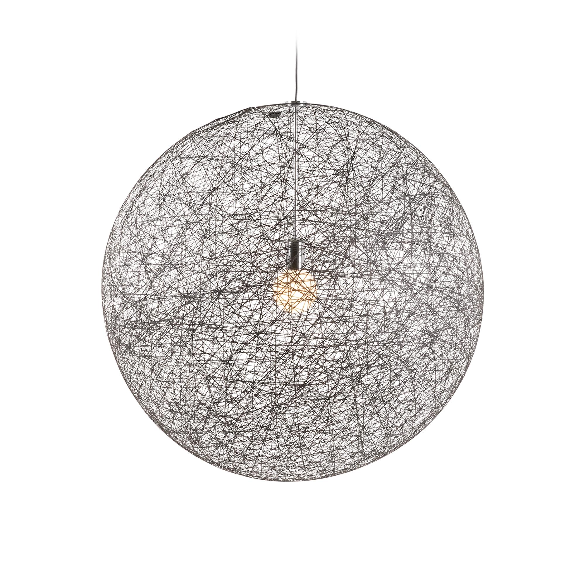 Moooi Random Light II Taklampa Medium Svart