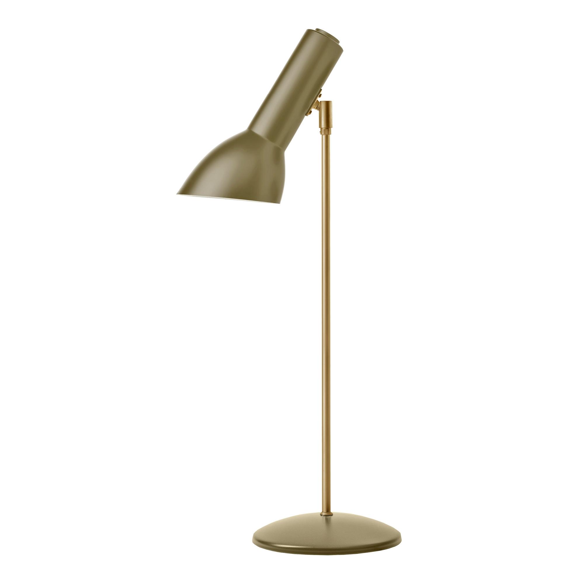 Cph Lighting Oblique Tafellamp Olijfgroen/Messing