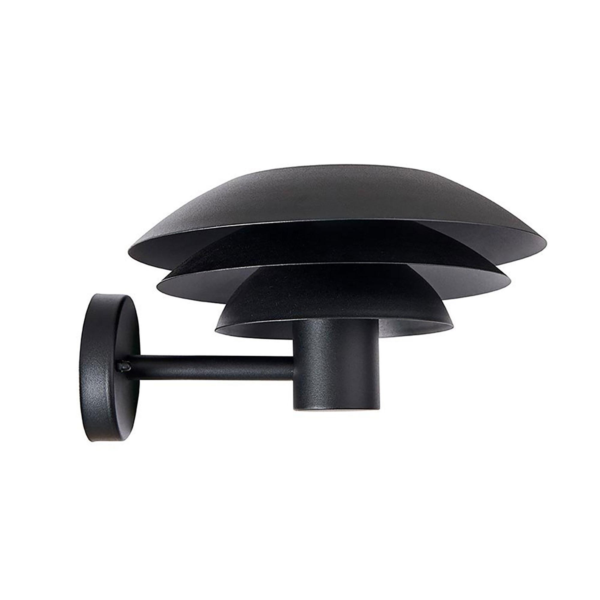 Dyberg Larsen DL31 Outdoor Wall Lamp Black