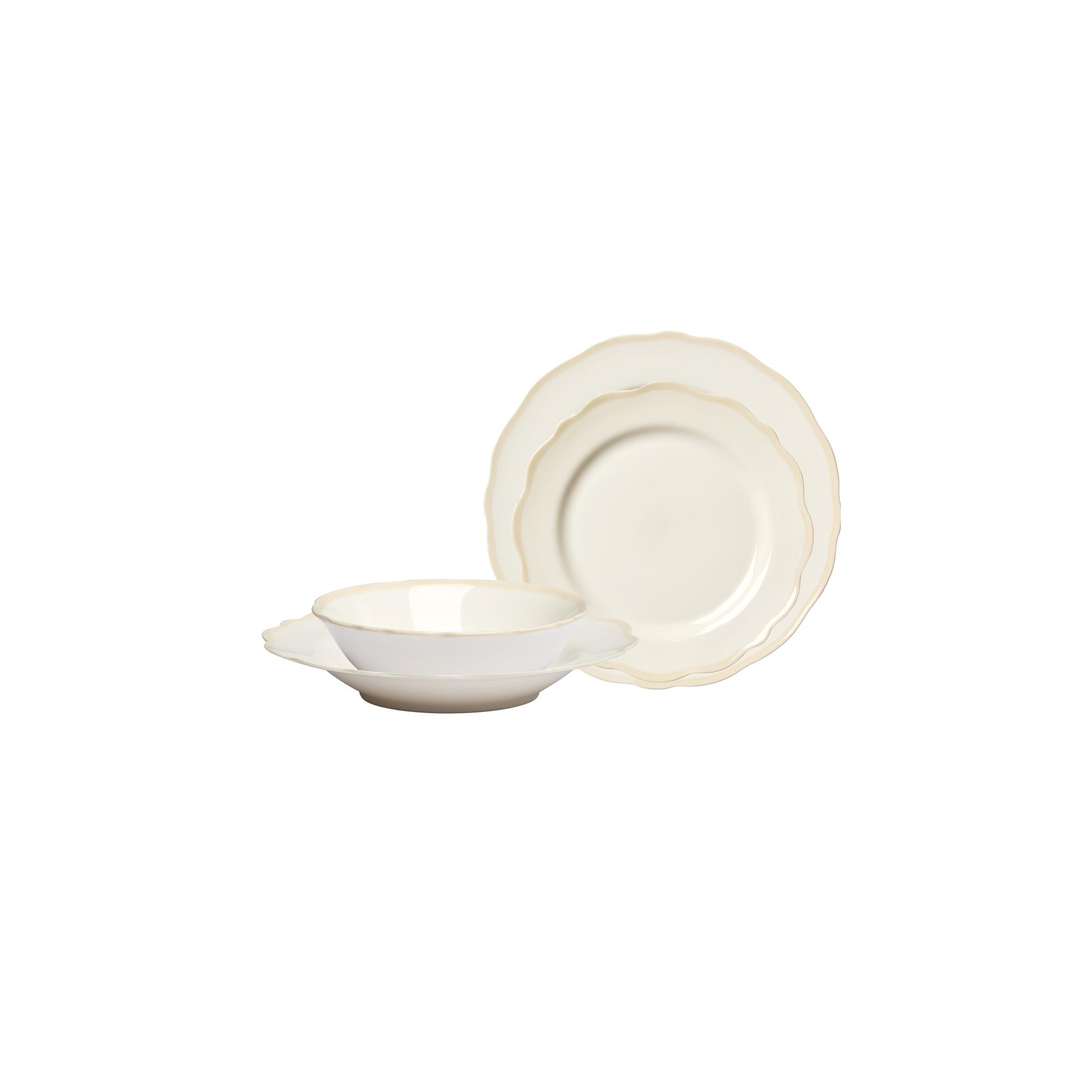 Decotique Fleur Starterset Set van 16 Wit/Zand