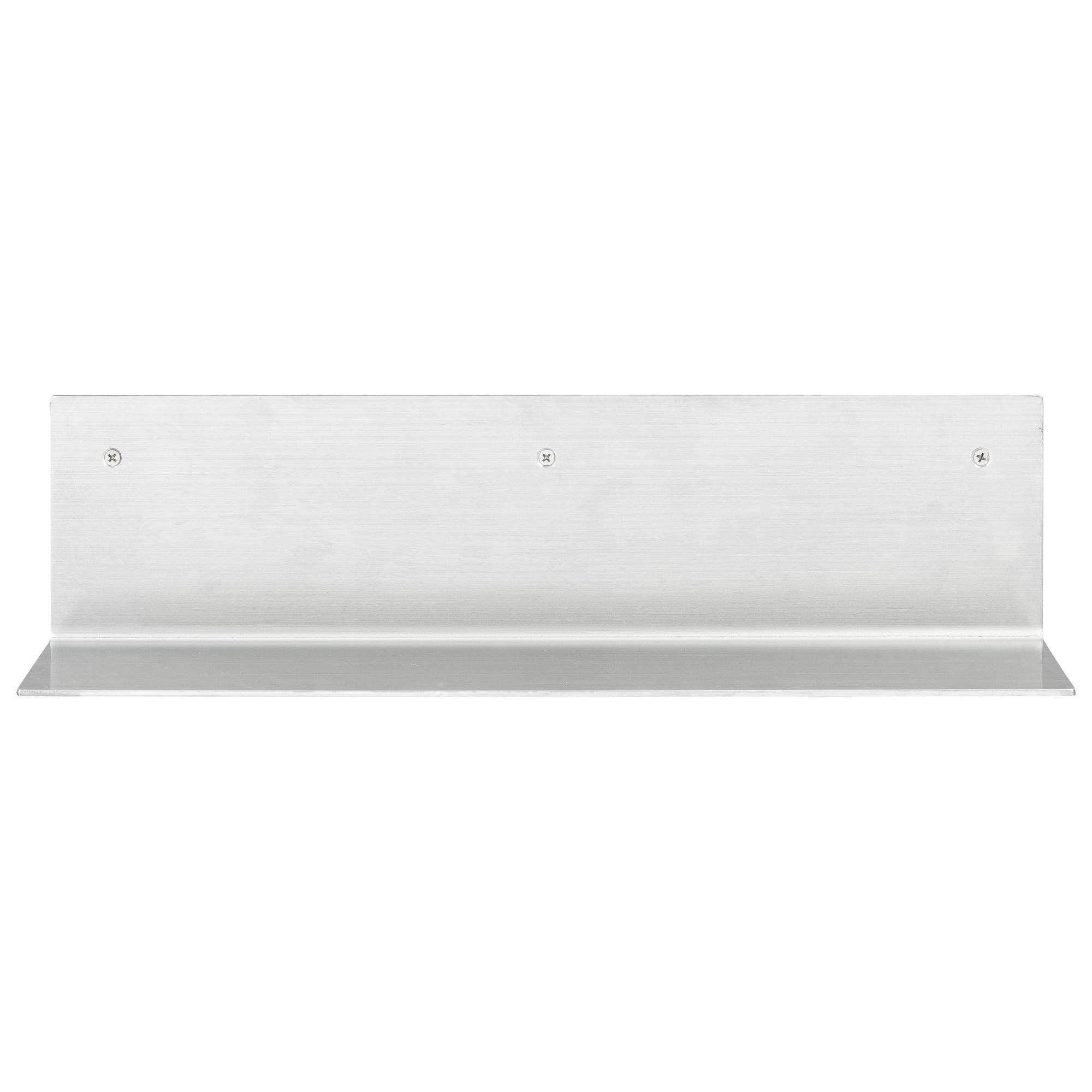 Decotique Studio Wandplank 48 cm Roestvrij staal