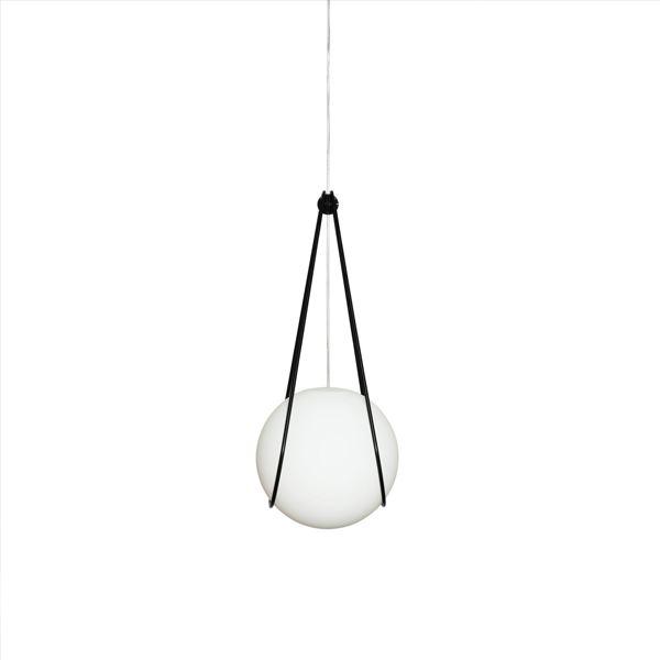 Design House Stockholm Luna Pendant Medium with black Kosmos Holder