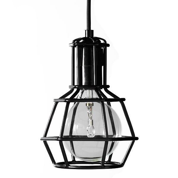 Design House Stockholm Work Lamp Pendel Limited Edition Sort