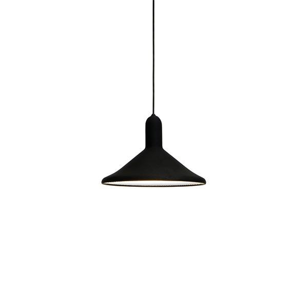 Established & Sons Torch S3 Pendant Black w. Black Cord