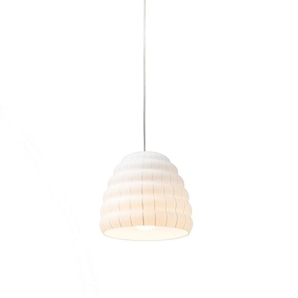 Established & Sons Filigrana Pendant S1 Beehive Ø16 - White Canes