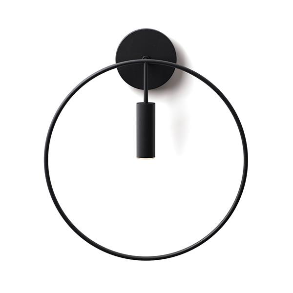 Estiluz Revolta Wall Light Black