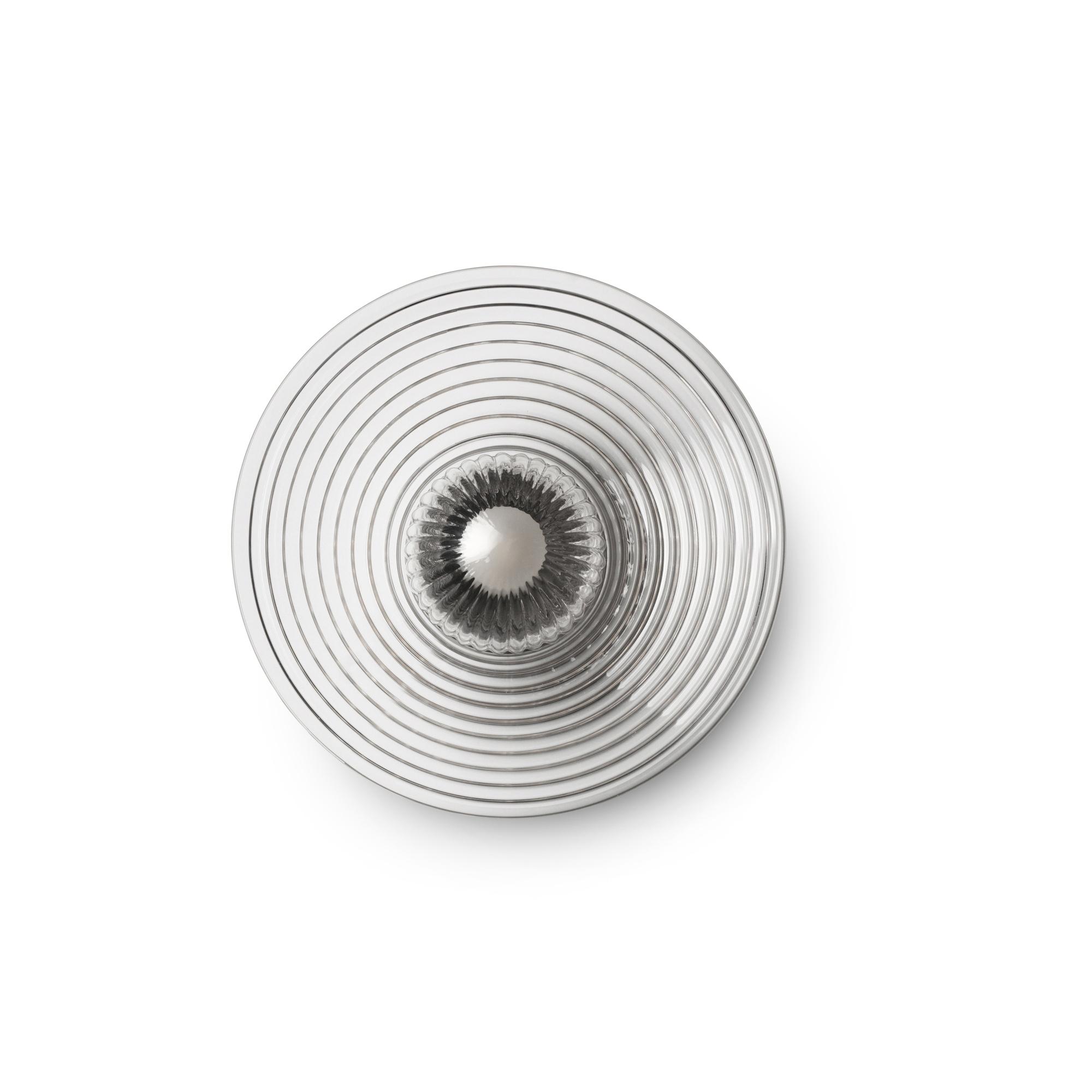 FDB Furniture U12 Slaterhake Wall Lamp Ø21 Clear