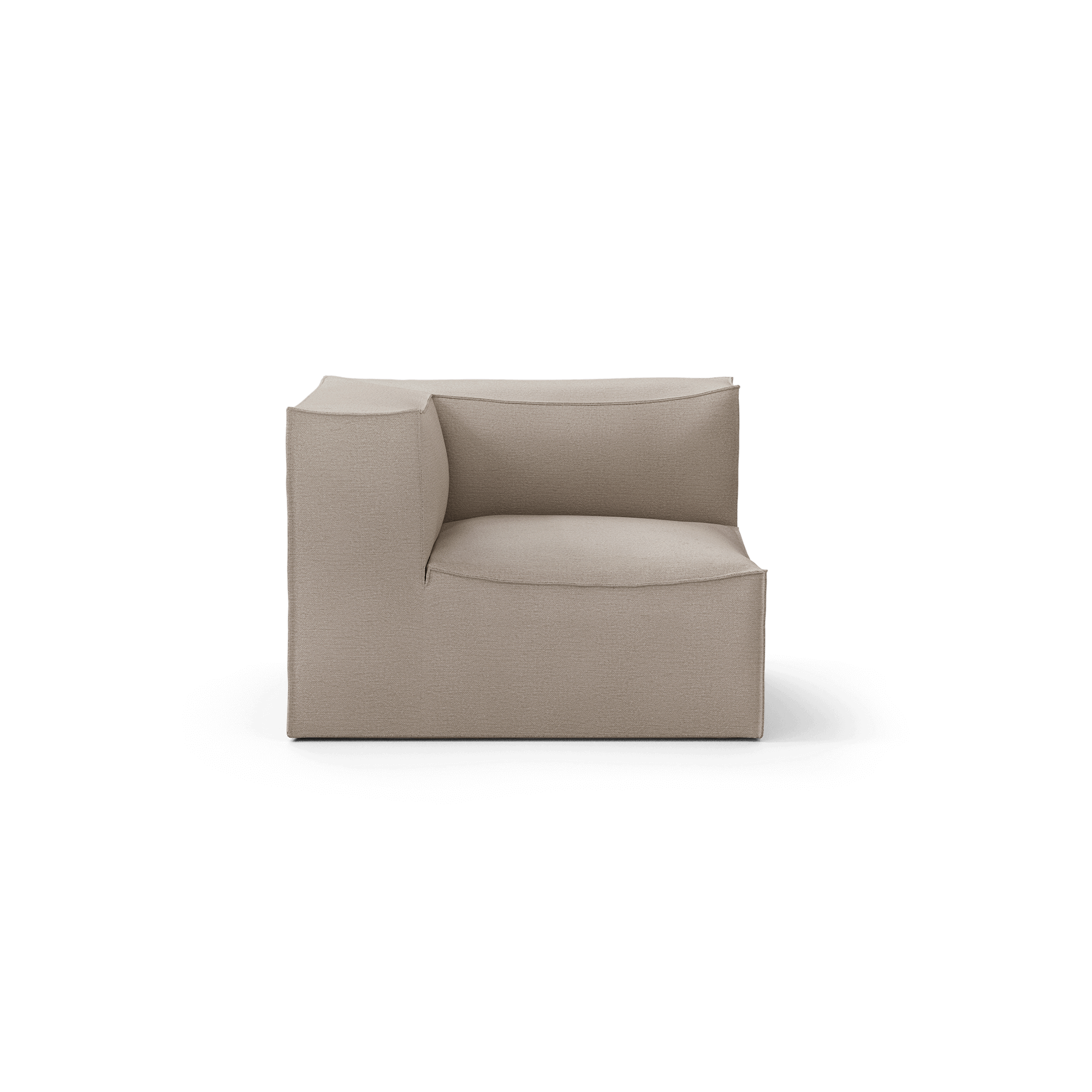 Ferm Living Catena Divano Angolare L200 Cotone Lino Naturale